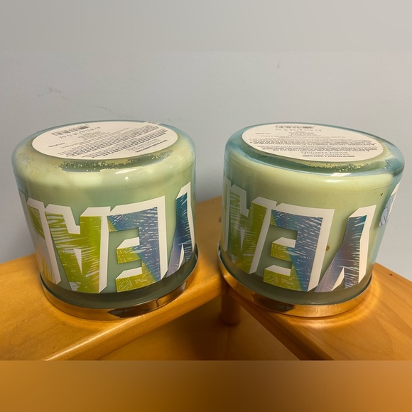 VS PINK YEAH Bundle of 2 Candles HTF NEW - but aged - see pics - Picture 7 of 7